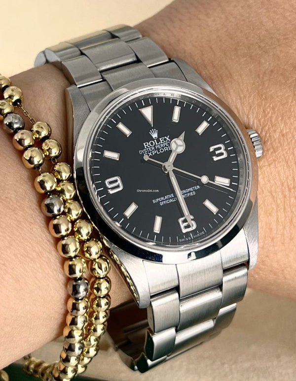 Explorer 36 mm watch only watch V serial 2009