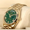 Day-Date 40 Green Dial Full Set NEW 2024-11
