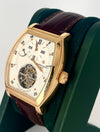 Tonneau Regulator Rose gold 18k box papers Mint Tourbillon unpolished