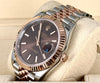 Datejust 41 Chocolate Dial 18K Rose Gold