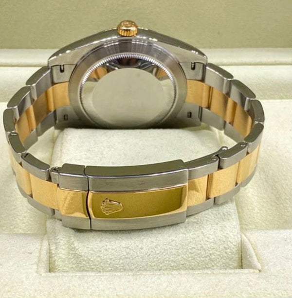 DATEJUST BLACK &amp; GOLD