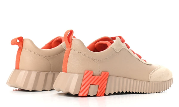 Hermès Goatskin Suede Goatskin Bouncing"Beige Sarrasin"