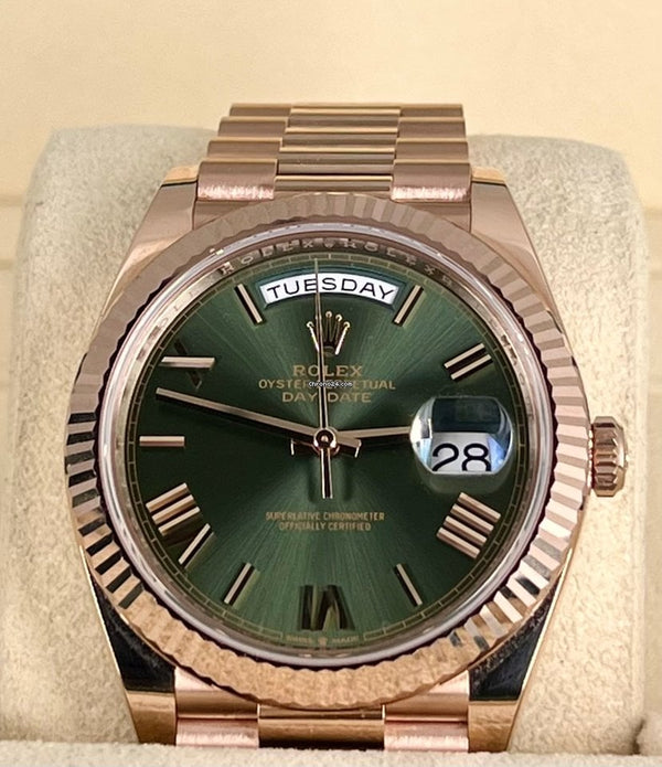 Day-Date 40 Green Olive Dial 2024 LC EU