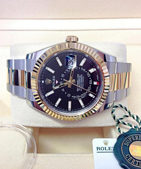 SKY-DWELLER GOLD &amp; STEEL