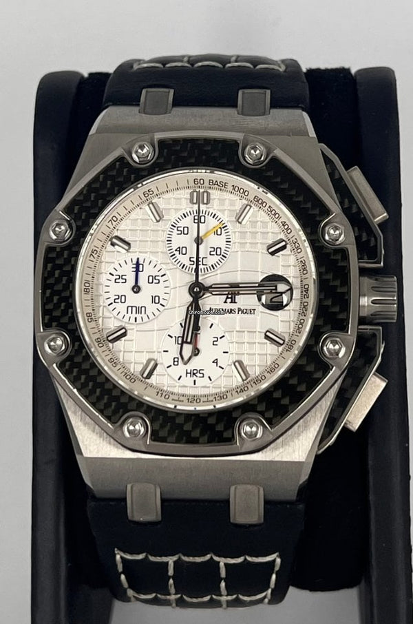 Royal Oak Offshore Chronograph Juan Pablo Montoya with box and archive