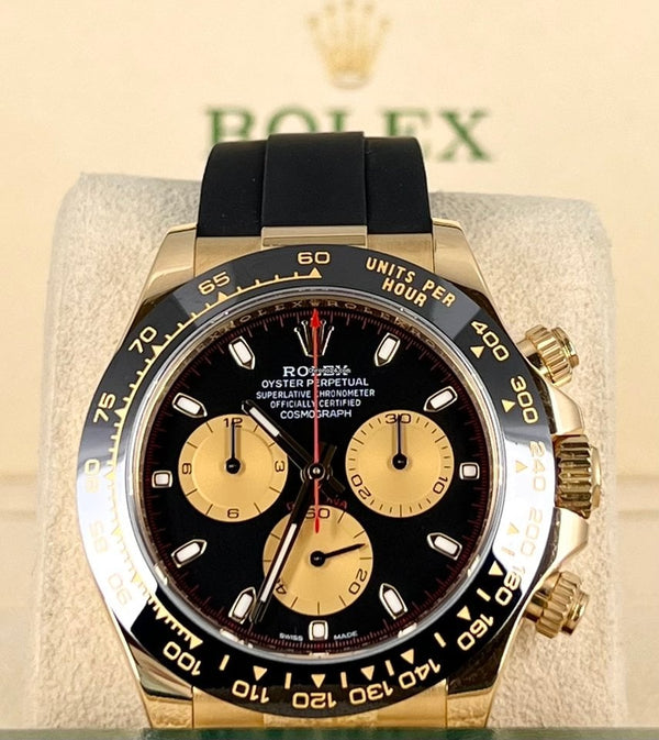 Daytona 18K Yellow Gold Paul Newman OysterFlex Mint