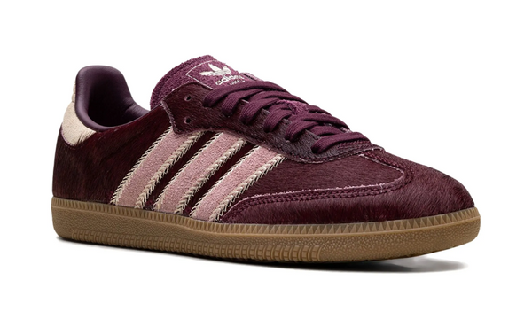 Adidas Samba OG "Maroon/Sand Strata/Pony" 