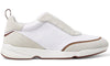 LORO PIANA Modular Walk Aqua Light Leather-trimmed Shell And Suede Sneakers In White