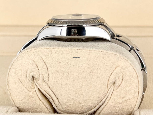 Lady-Datejust 28 MM box papers like new white gold bezel