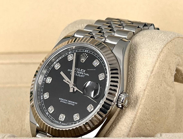 Datejust 41 Black Diamonds Dial