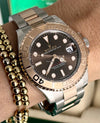 Yacht-Master 37 Chocolate Dial LIKE NEW 2021 Full set