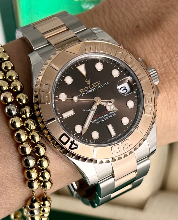 Yacht-Master 37 Chocolate Dial LIKE NEW 2021 Full set
