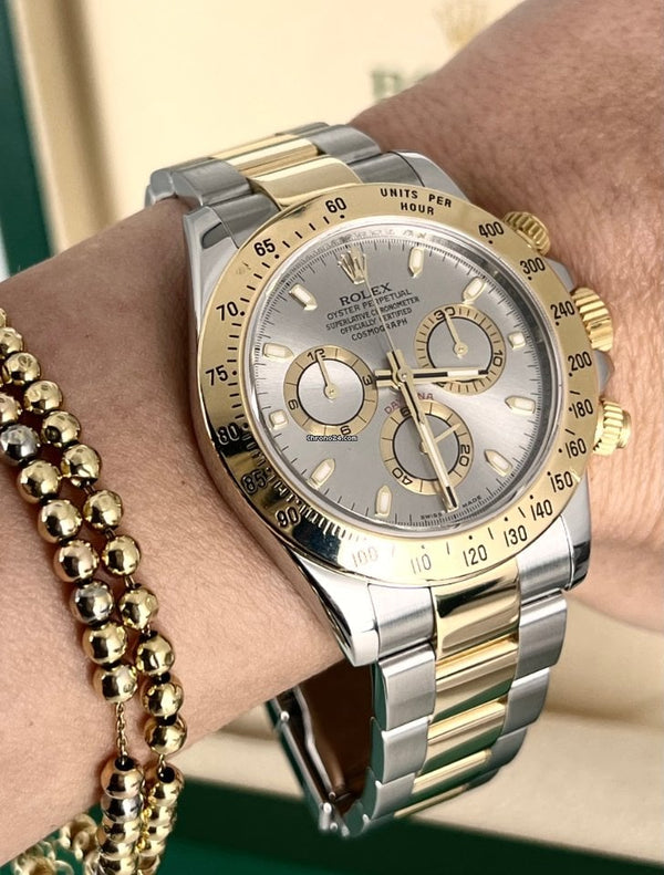 Daytona Steel Gold 18K box papers 2009 like new