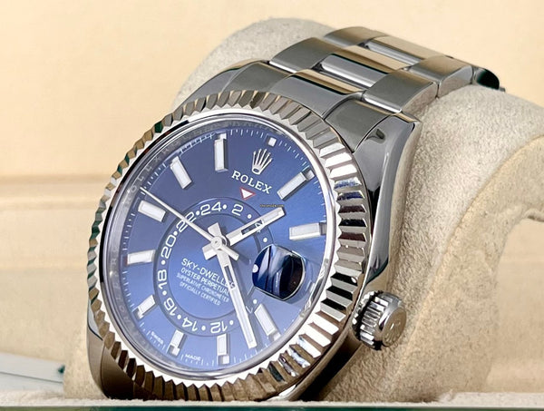 Sky-Dweller 2018 full set BLUE dial