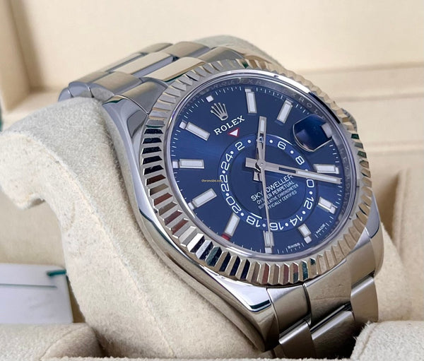 Sky-Dweller 2018 full set BLUE dial