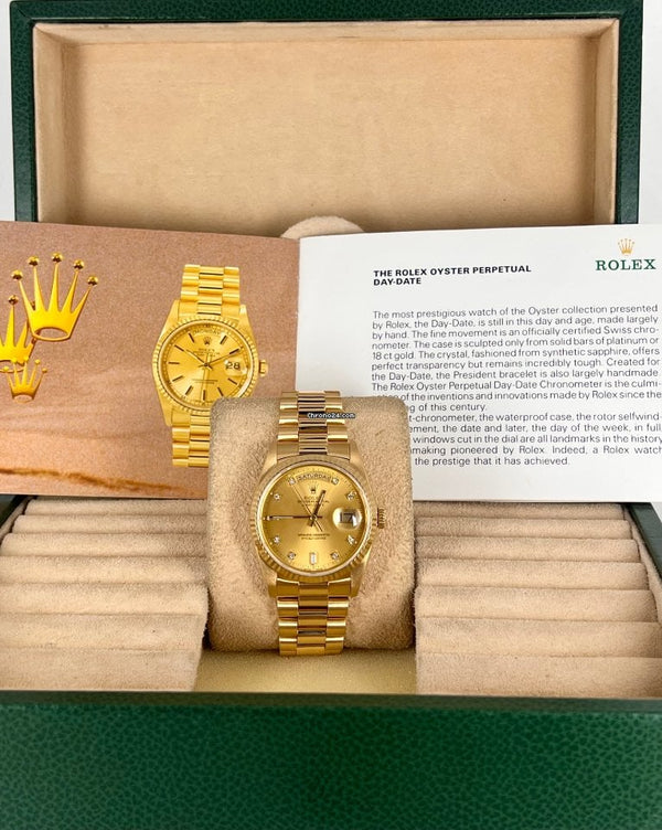 Day-Date 36 Baguette Dial Champagne very good condition