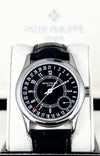 Calatrava 6000G Black Dial Geneva Seal