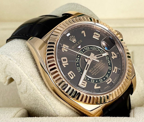 Sky-Dweller Chocolate Rose Gold 18K Full set 2015