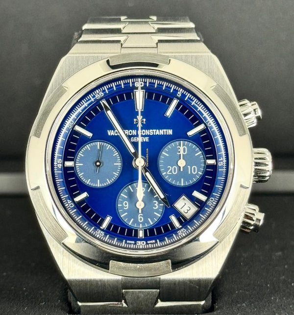 Overseas Chronograph BLUE dial NEW 2021 FULL SET