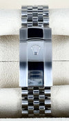 Datejust 36 Blue Stick Dial Jubilee 18K White Gold Bezel