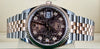 Datejust 36 Certified Rose GOLD Chcolate Diamonds Jubille 2021 99% new Stickers partial