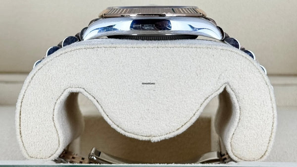 Datejust 36 Certified Rose GOLD Chcolate Diamonds Jubille 2021 99% new Stickers partial