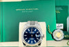 Rolex Datejust 41 Blue Dial Stick