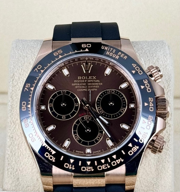 Daytona Chcolate dial 18K rose gold NEW 2021