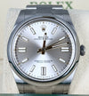 Oyster Perpetual 41 Grey Gold Numbers