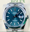 Rolex Datejust 41 Certified Green Motif. Jubille