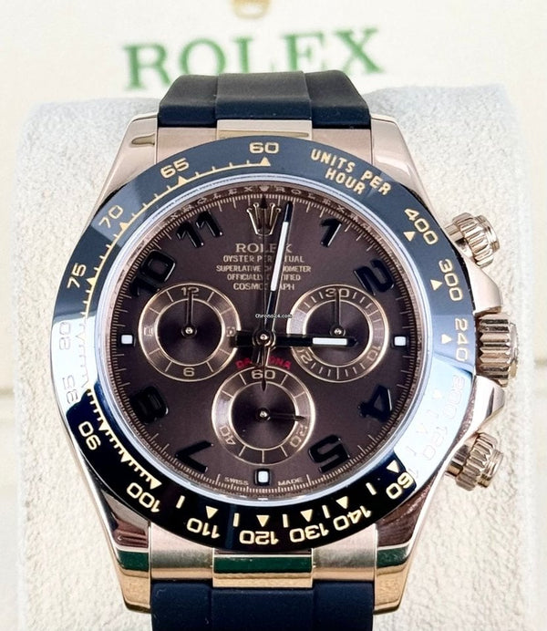 Daytona Chocolate Dial 18K Rose gold like new