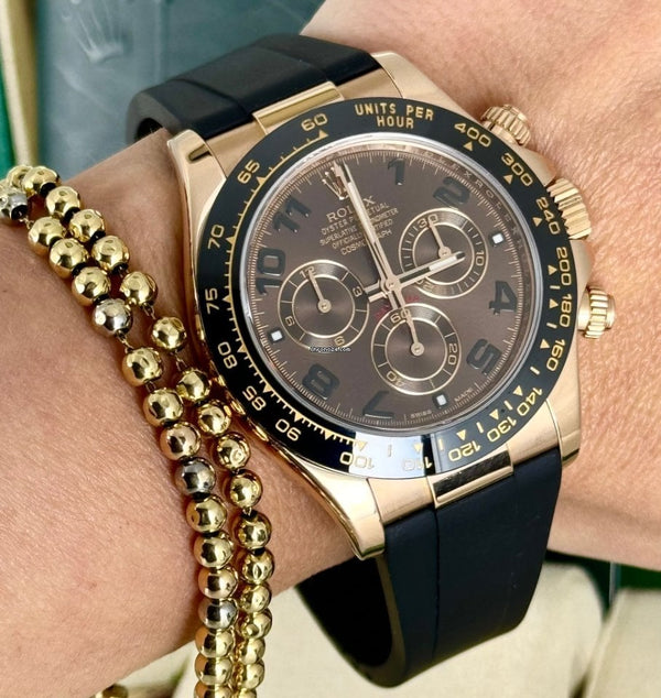 Daytona Chocolate Dial 18K Rose gold like new