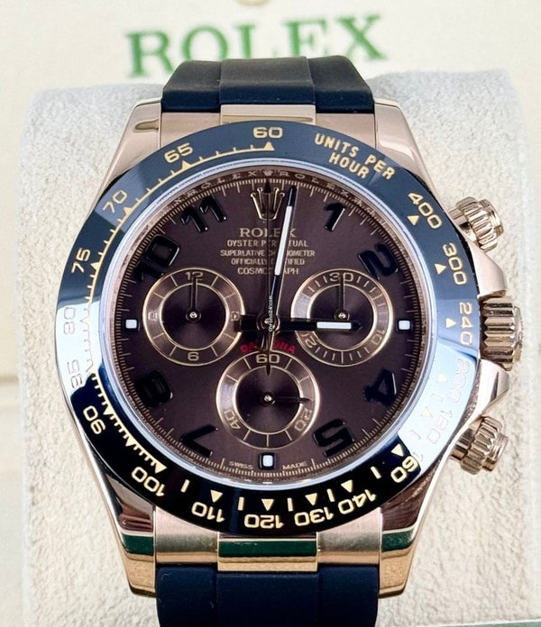 Daytona Chocolate Dial 18K Rose gold like new