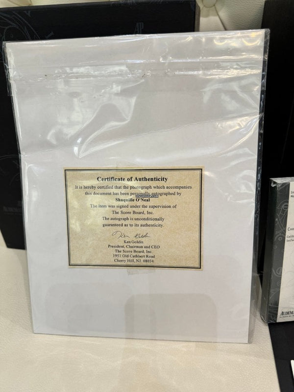 Royal Oak Offshore ChronographCertified Shaquille Original Box and Archive papers