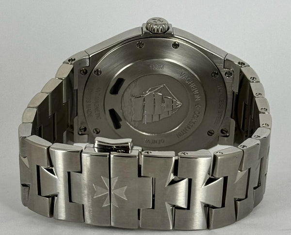 Constantin Overseas Certified 42 mm Automatic box and Paper Black Dial