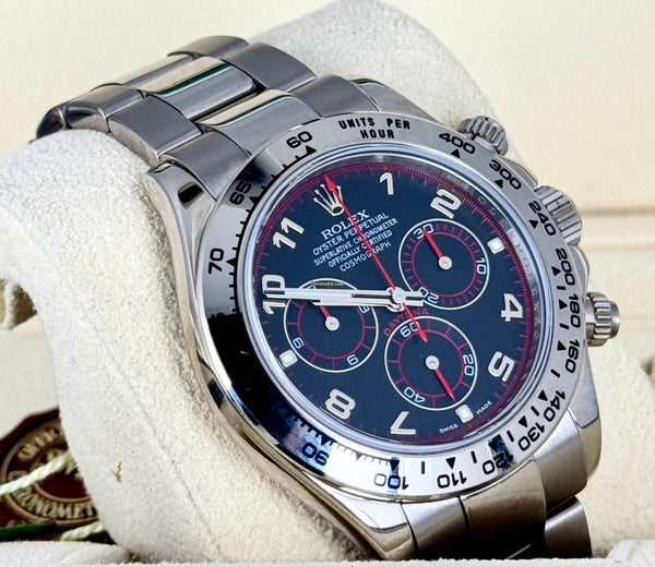 Daytona 18K White Gold Serviced by Rolex