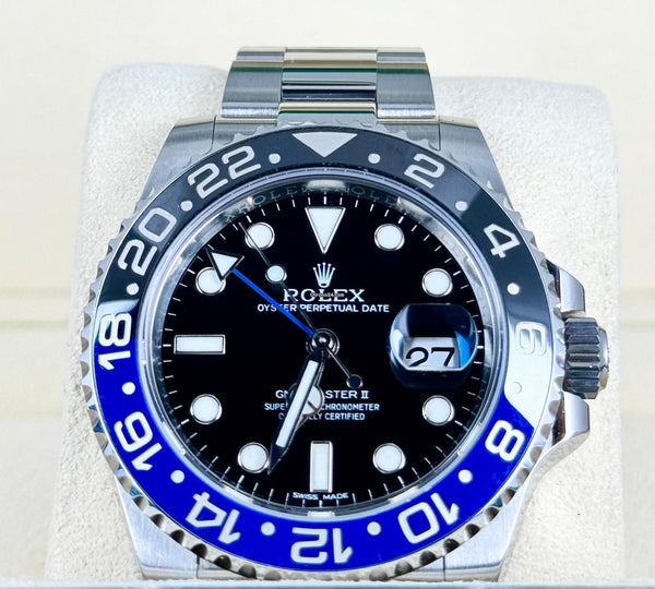 GMT-Master II Certified "Batman" Full Set