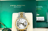 Datejust 31 Factory Diamonds Dial Steel 18K Gold Full Set