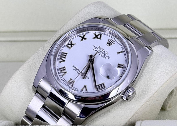 Rolex Datejust 36 Certified B&P LC AT