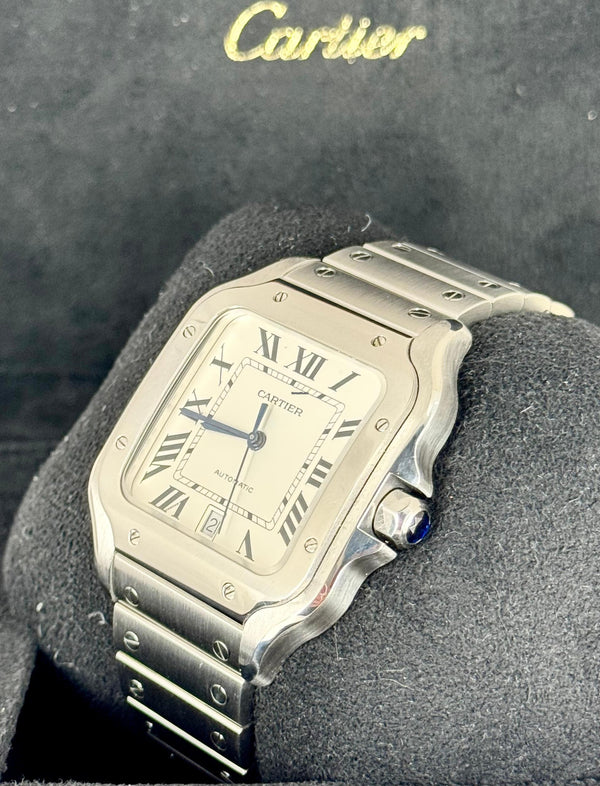 Santos De Cartier Certified Full Set
