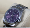 Rolex Oyster Perpetual 36 Certified Grape B&P Like New