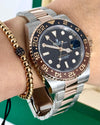 Rolex GMT-Master II RootBeer Steel Rose Gold 2019 Like New