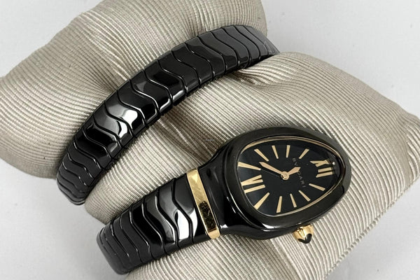 Bulgari Serpenti Spiga Rose Gold Cermaic 2021 Like New