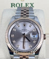 Rolex Datejust 41 2023 Sundust Diamonds Dial 2023 Like New Full Set