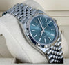 Rolex Datejust 36 ON JUBILLE WG BEZEL MINT GREEN DIAL 2023 FULL SET LIKE NEW