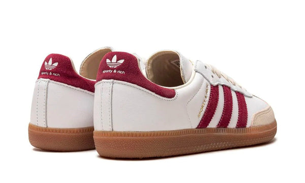 Sporty &amp; Rich x Adidas Samba OG 'White Core Burgundy' 