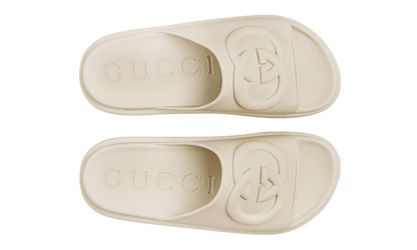 Gucci Sandal With Interlocking G "Off-White Rubber"