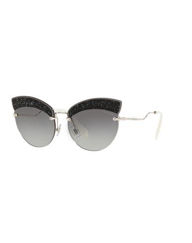 Miu Miu Women Sunglasses Black -- --