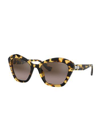 Miu Miu Women Sunglasses Dark brown -- --
