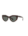 Valentino Women Sunglasses Brown 53 mm